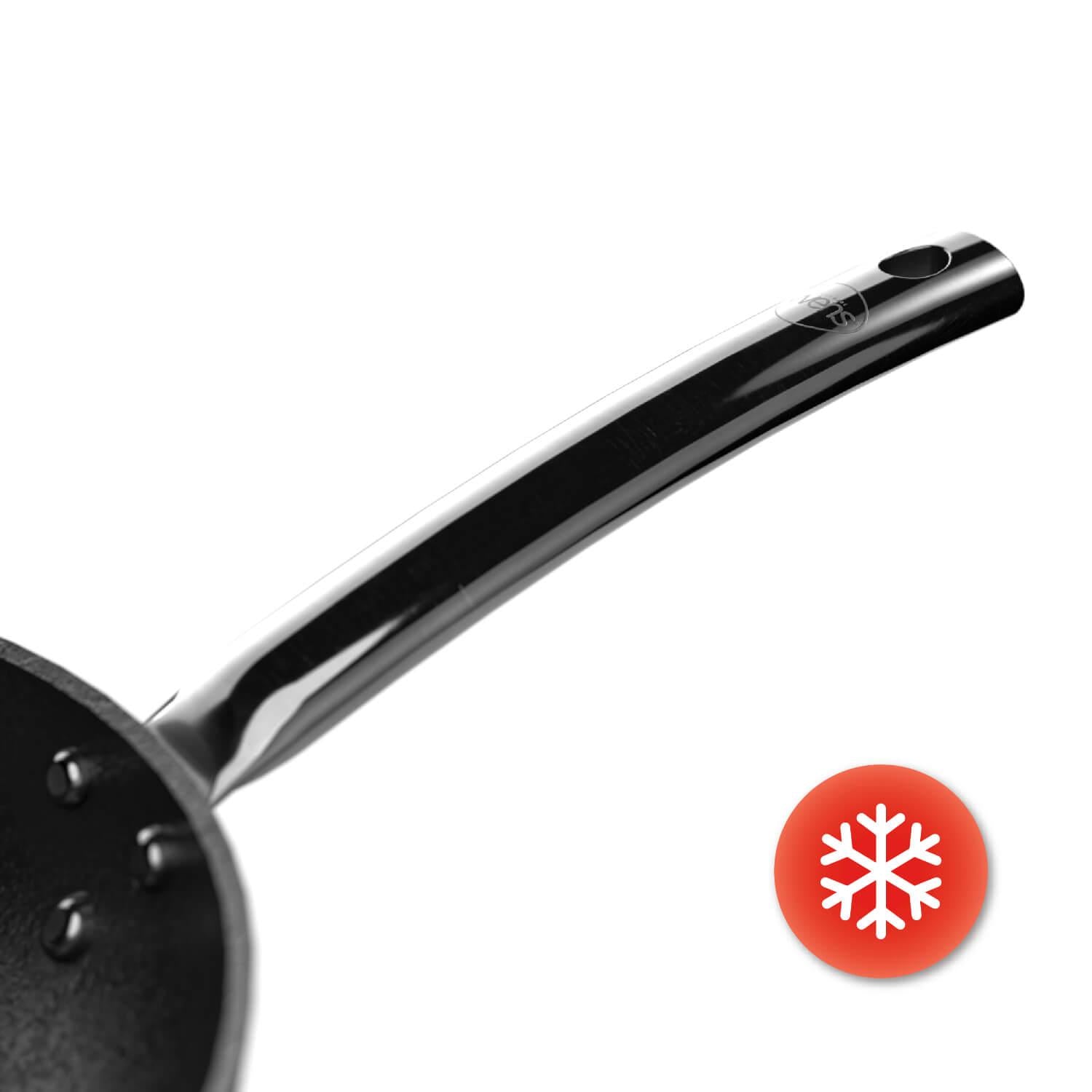 Sartén Aluminio Forjado Antiadherente 24cm Black Wens