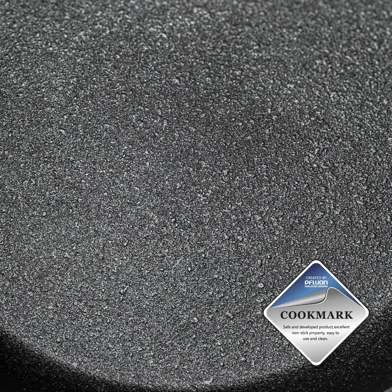 Sartén Wok Aluminio Forjado Antiadherente 26cm Black Wens