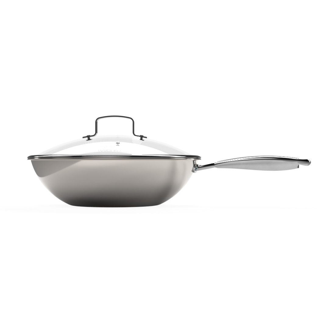 Wok con tapa 30 cm Honeycomb