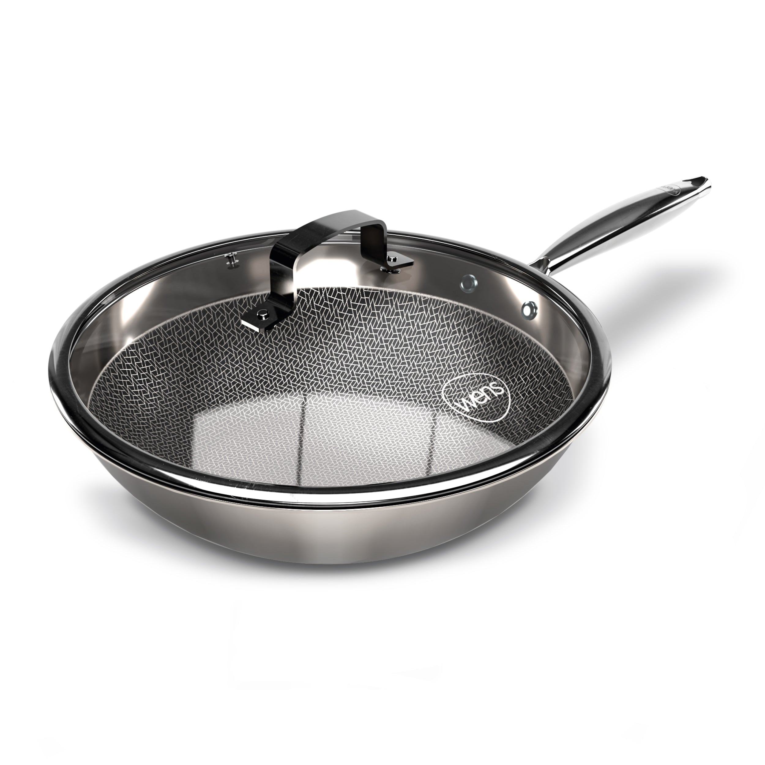 Wok con tapa 30 cm Honeycomb