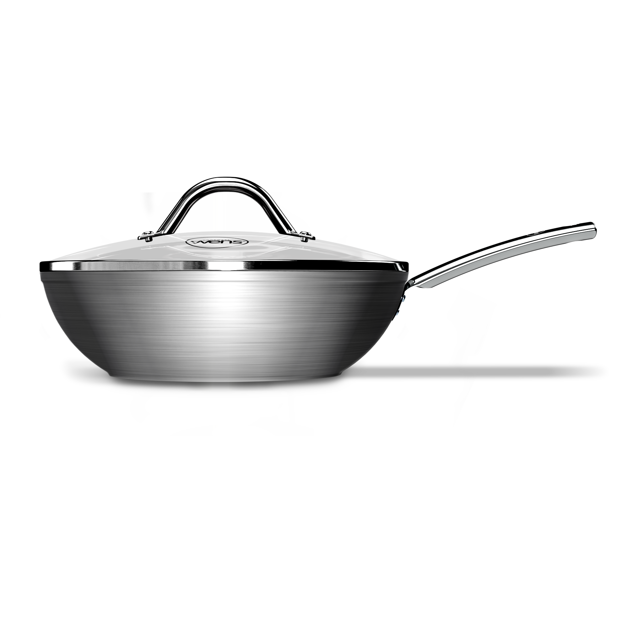 Wok con tapa 28 cm Hard Anodized