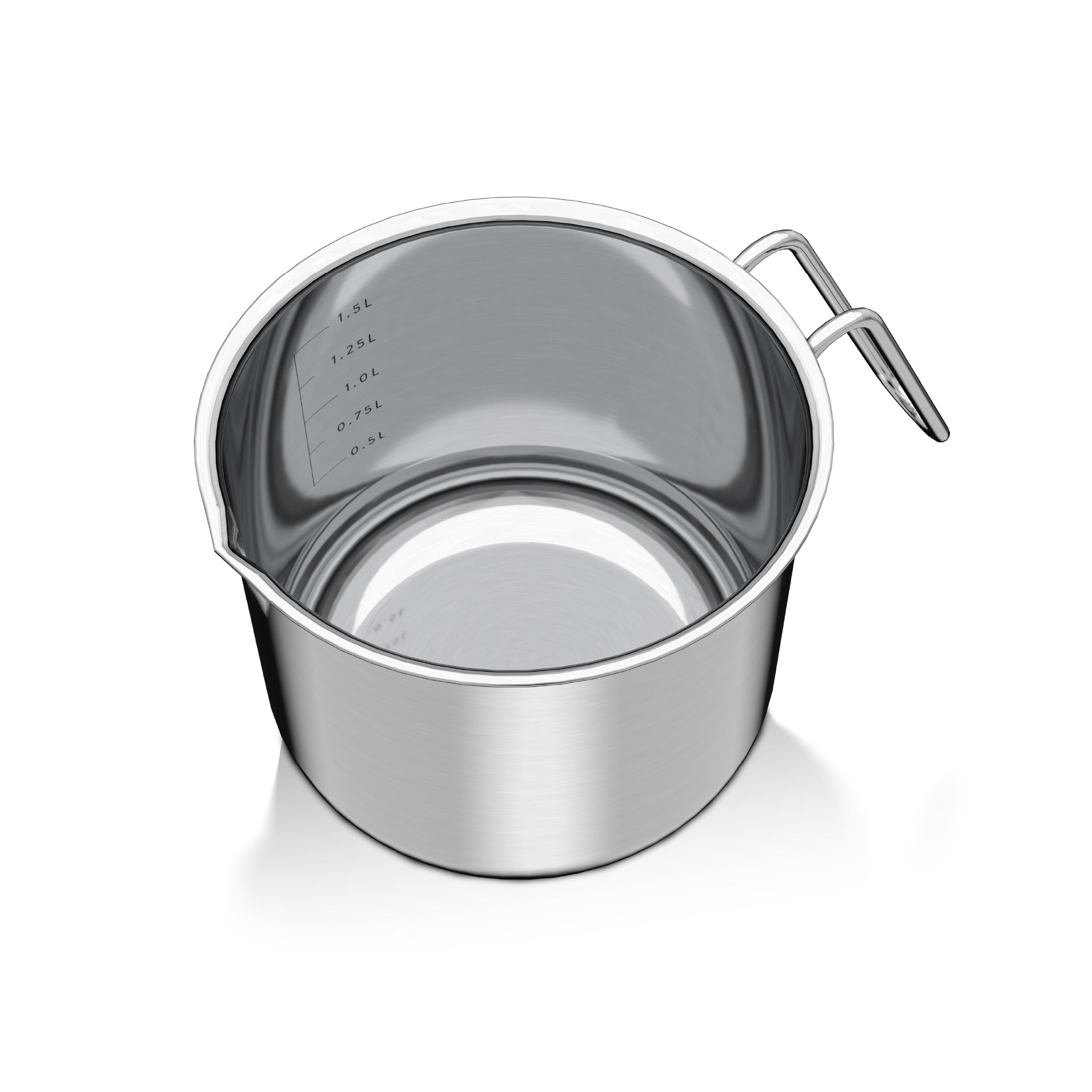 Lechero Wens Acero Inoxidable 14Cm 1,75 lt Wens
