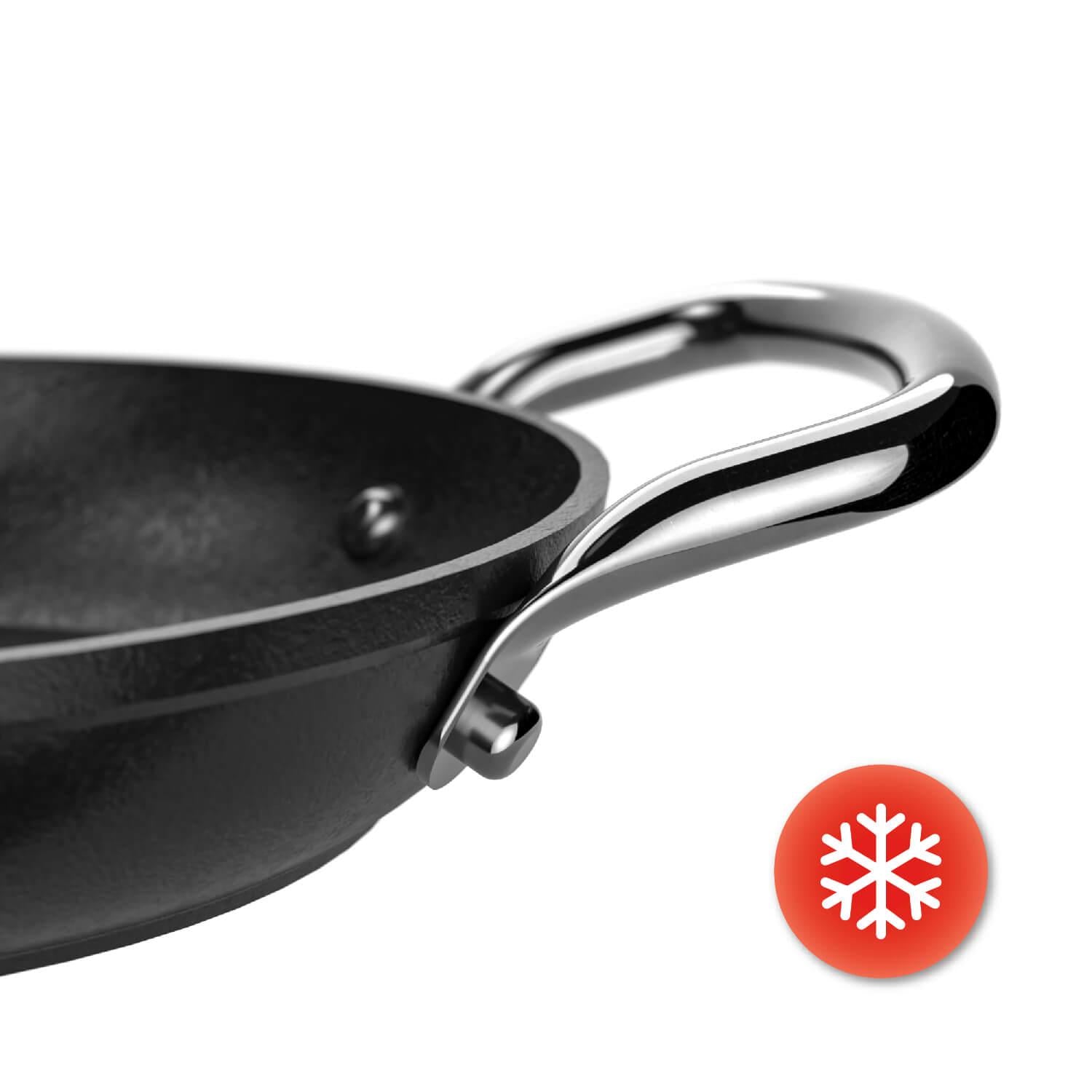 Paila Aluminio Forjado Antiadherente Black 16cm Wens