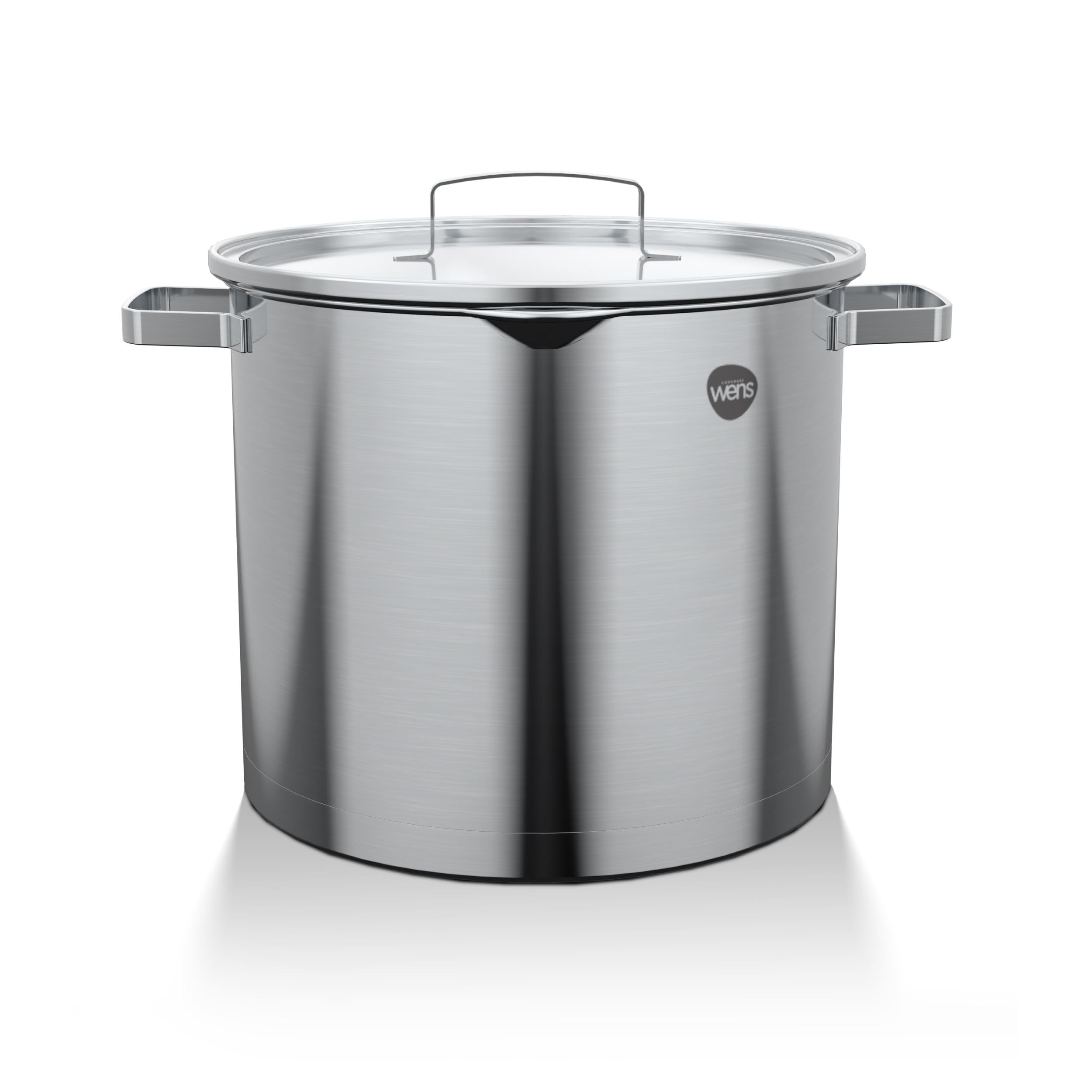 Cacerola Acero Inoxidable con Tapa 24Cm Wens