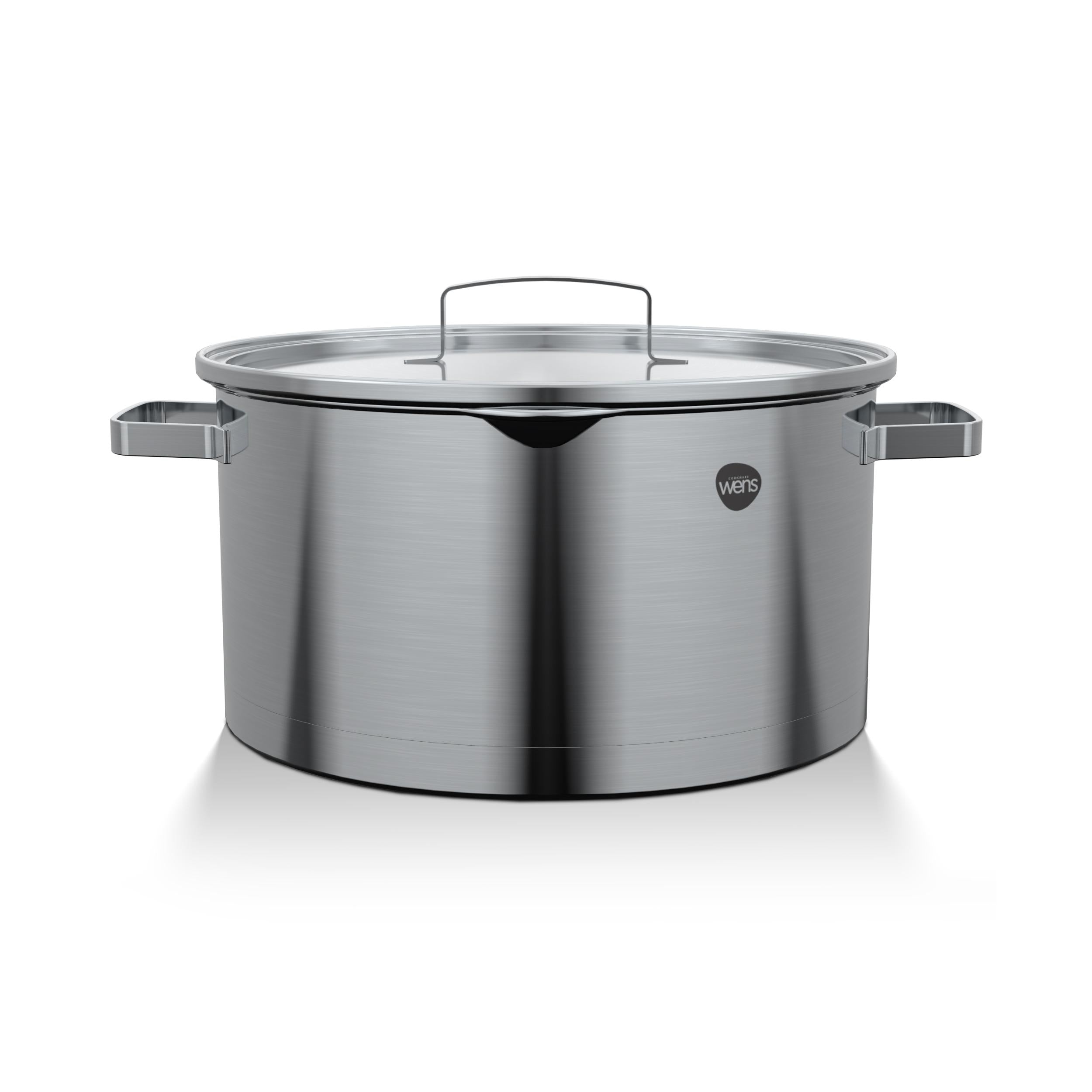 Cacerola Acero Inoxidable con Tapa 26Cm Wens