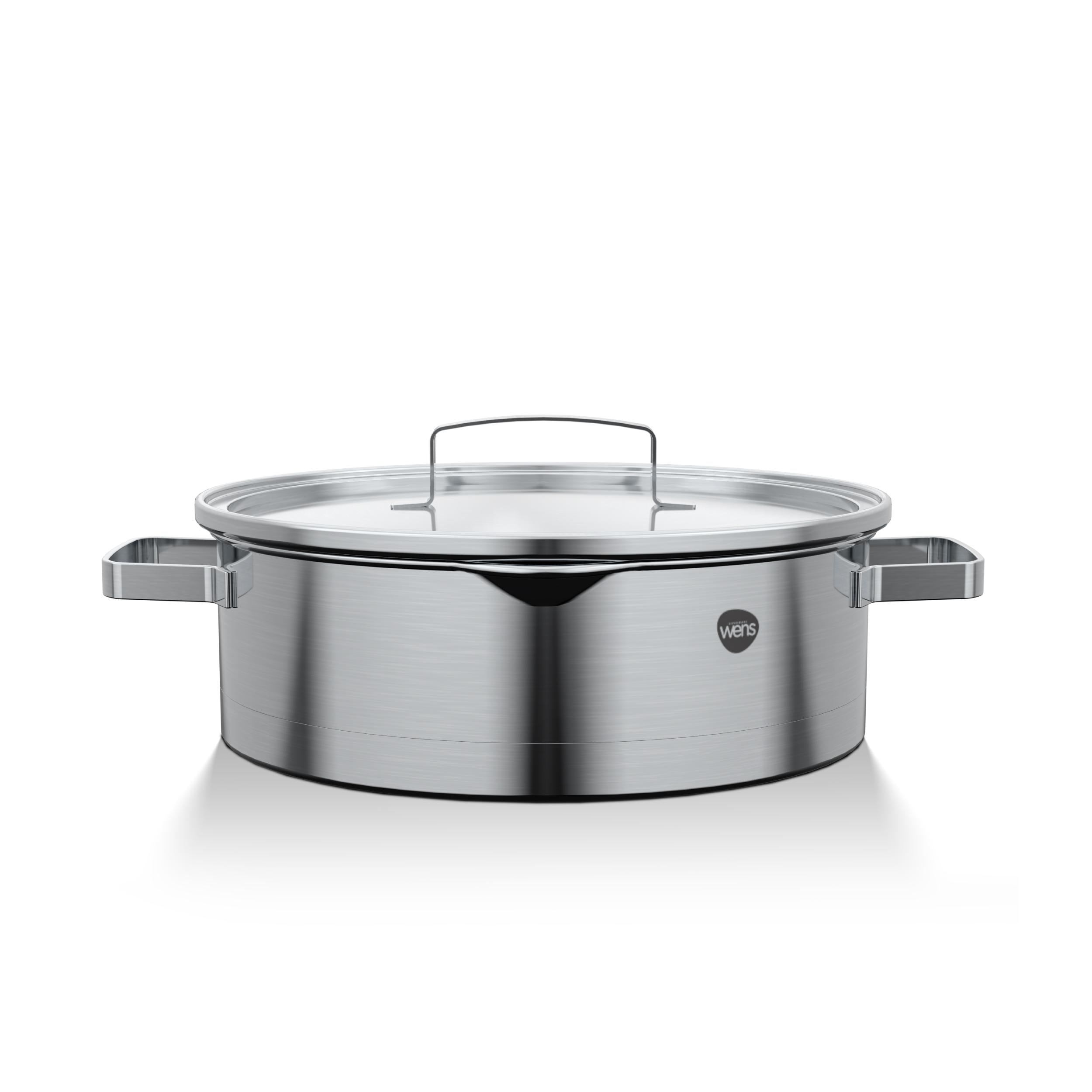 Cacerola Acero Inoxidable con Tapa 24Cm Wens