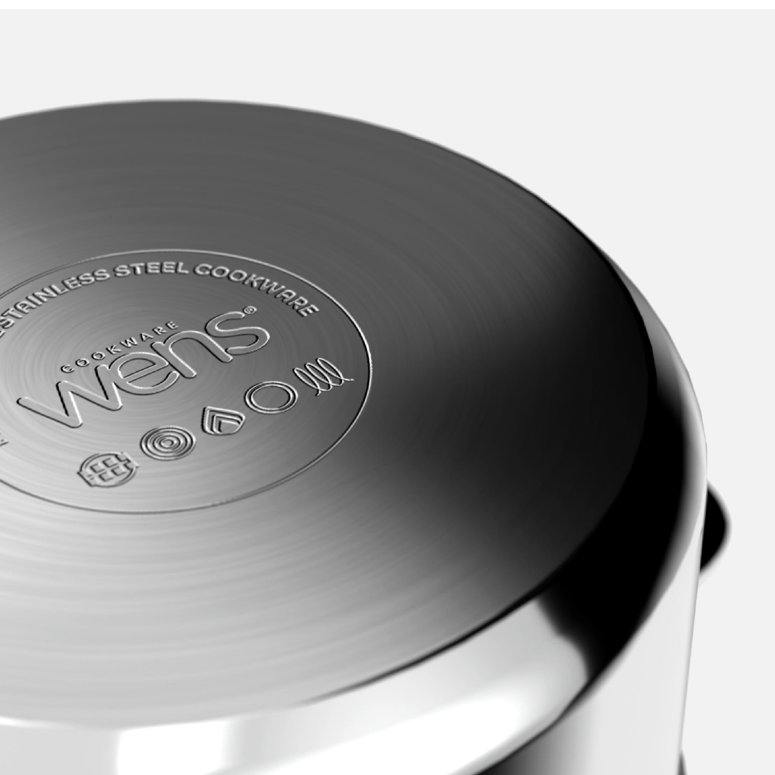 Batería de Cocina Wens Acero Inoxidable 7 Pcs Wens